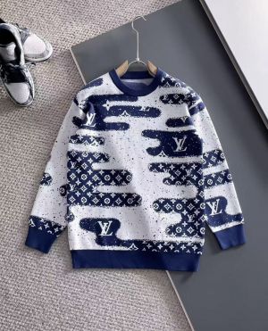 Loui_s Vuitton Monogram Printed Imported Exclusive Sweater 