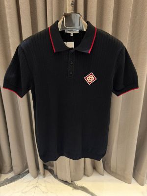Casablanca Knitted Polos Black