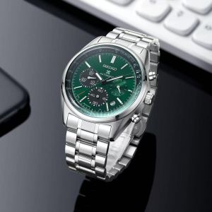 Seiko Prospex Chronograph Silver-Green