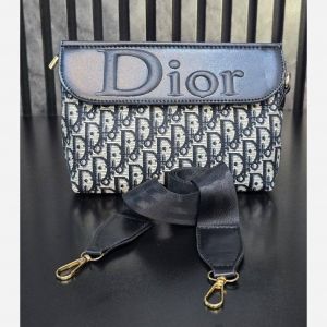 Dior_FlapBag with box Blue colour premium quality