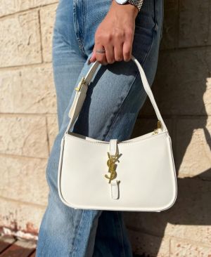 Ysl hobo bag with og box(903-white)