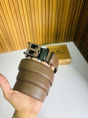 25 BURBERR_Y PREMIUM QUALITY AUTOMATIC LOCK BELT