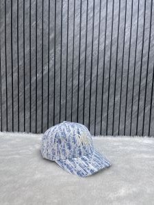Dior_Mesh_Blue_Front_Logo_Premium_Unisex_Cap