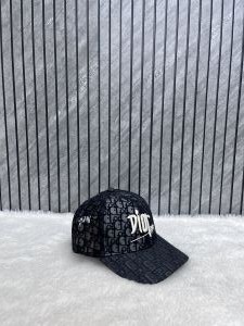 Dior_Mesh_Black_Front_Logo_Premium_Unisex_Cap