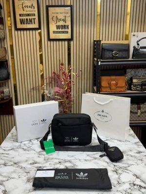 Prada_X_Adidas_Re-Nylon_Shoulder_Bag_With_OG_Box_And_Dust_Bag_Including_CarryBag