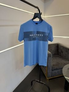  Hacket t sky blue imported round neck tshirt