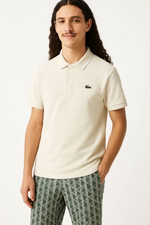 Lacoste_Beige_Embroidery_Logo_Premium_Polo_T-Shirt_(1530)