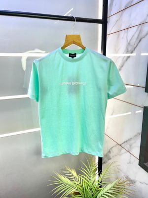 Arman_i Exchange Green Round Premium Neck T-shirt F3136-G2