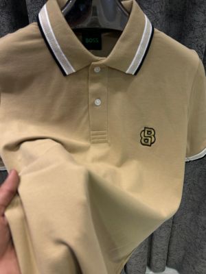 HUG-O BOSS  IMPORTED POLO T-SHIRT 