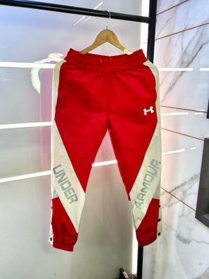 Under Armou r Red  Imported Printed Premium Track Pant F3020-RE