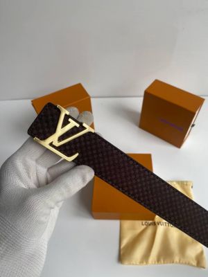 LOUIS_VUITTON EMBOSE BELT WID BOX 183