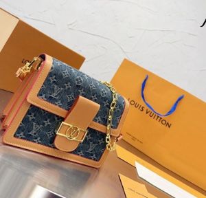 louis-vuitton denim sling bag with box 27