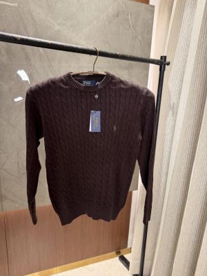 Ralph Laure n Dark Brown Knitted Woolen pullover