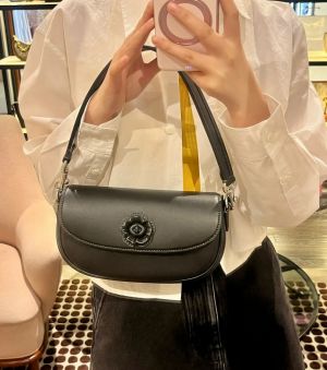 Coach_Emmy_Tea_Rose_Saddle_Premium_Crossbody_Shoulder_Bag_With_OG_Double_Box_&_Dust_Bag_(Black_Flower-1004)