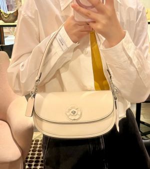Coach_Emmy_Tea_Rose_Saddle_Premium_Crossbody_Shoulder_Bag_With_OG_Double_Box_&_Dust_Bag_(White_Flower-1006)