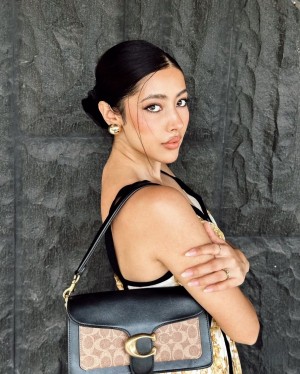 Coach_tabby shoulder bag 26 in signature bag with og box