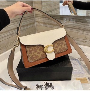 Coach_tabby shoulder bag 26 in signature bag with og box