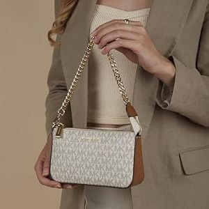 _Michael_kors_ chain shoulder bag 20 cm with box(1930biege)