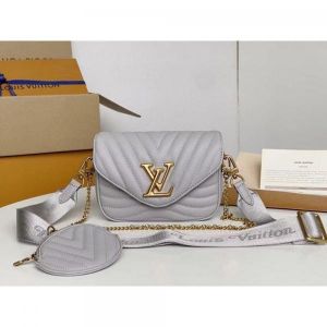 Louis Vuttion LV Multi Pochette Wave With Box & Dust Bag Pouch Sling Belt Sling Chain With Double Box premium quality 
