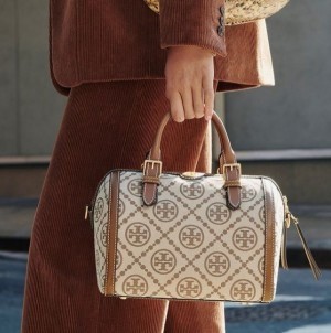 Tory-Burch T monogram speedy with box