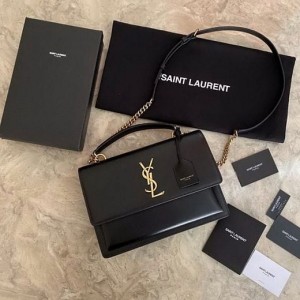 YSL (Yves Saint Laurent) Sunset bag with box premium quality(double box)
