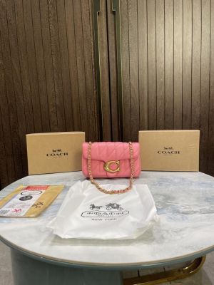 Coac_h Quilted mini tabby pillow shouder bag with box 611