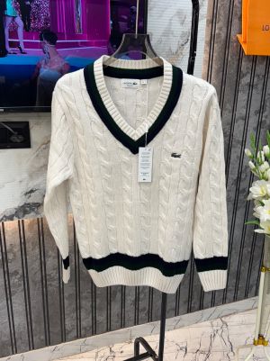 LACOSTE.IMPORTED.KNITTED.FABRIC.VERY.PREMIUM.VNECK.PULLOVER.MR240