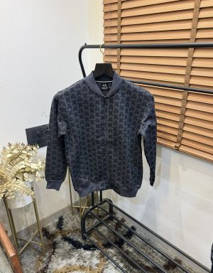 Arman_i Exchange All Over AX Printed Grey Imported Premium Sweatshirt (DN 551)