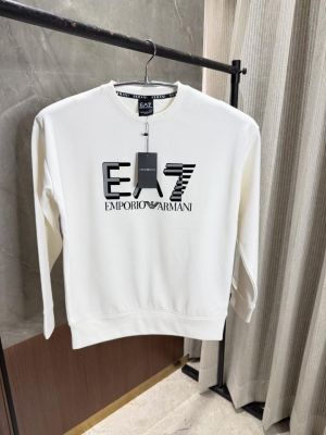 Emporio Arman i White Sweatshirt Imported Cotton Lyca