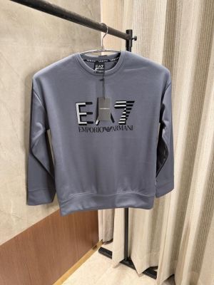 Emporio Arman i Dark Grey Sweatshirt Imported Cotton Lyca