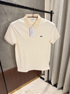 Lacost e Light Yellow Polo Tshirt 