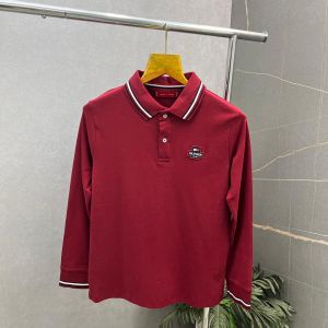 Tomm_y Hilfiger Maroon Premium Polo Full Sleeves Tshirt 500