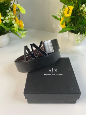 Ax emporio_armanni Reverse Belt wid og box Card dust bag 189