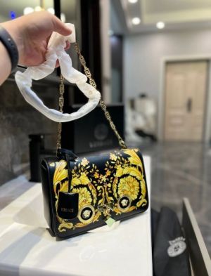 _Versace_medusa_shoulder_bag_with_og_box-(89915-yellow-flower)