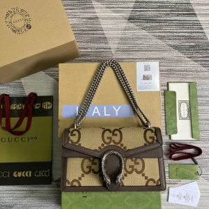GUCC_ Dionysus Giant GG shoulder bag with box107