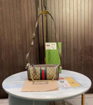 GUCC_I OPHIDIA SMALL MONOGRAM DUAL BELT SHOULDER BAG WiTH BOX 118