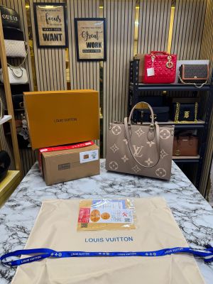 Louis_Vuitton Onthego Mm Empreinte With Double Og Box And Dust Bag (Khaki) NO RETURN 