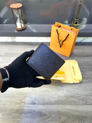 Louis_ Vuitton Printed Wallet Brown Fa 82