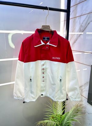 Tommy_Hilfiger Red Imported Back Printed Super Premium Wind Shetter F3167-RE