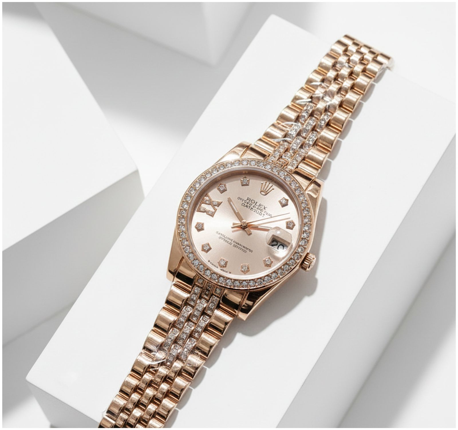 Role_x Oyester Perpetual Date Just Copper-Pink