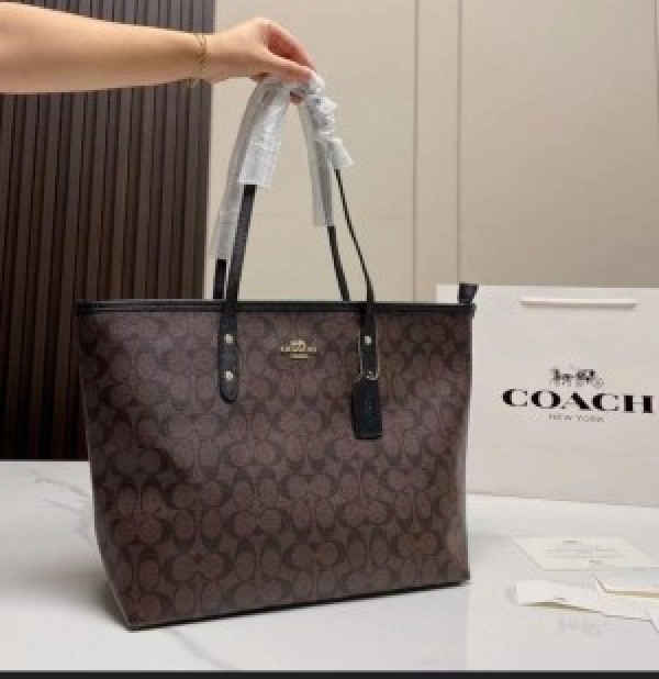 COAC_H TOTE SLING DAMAGE BOX (COFFEE)