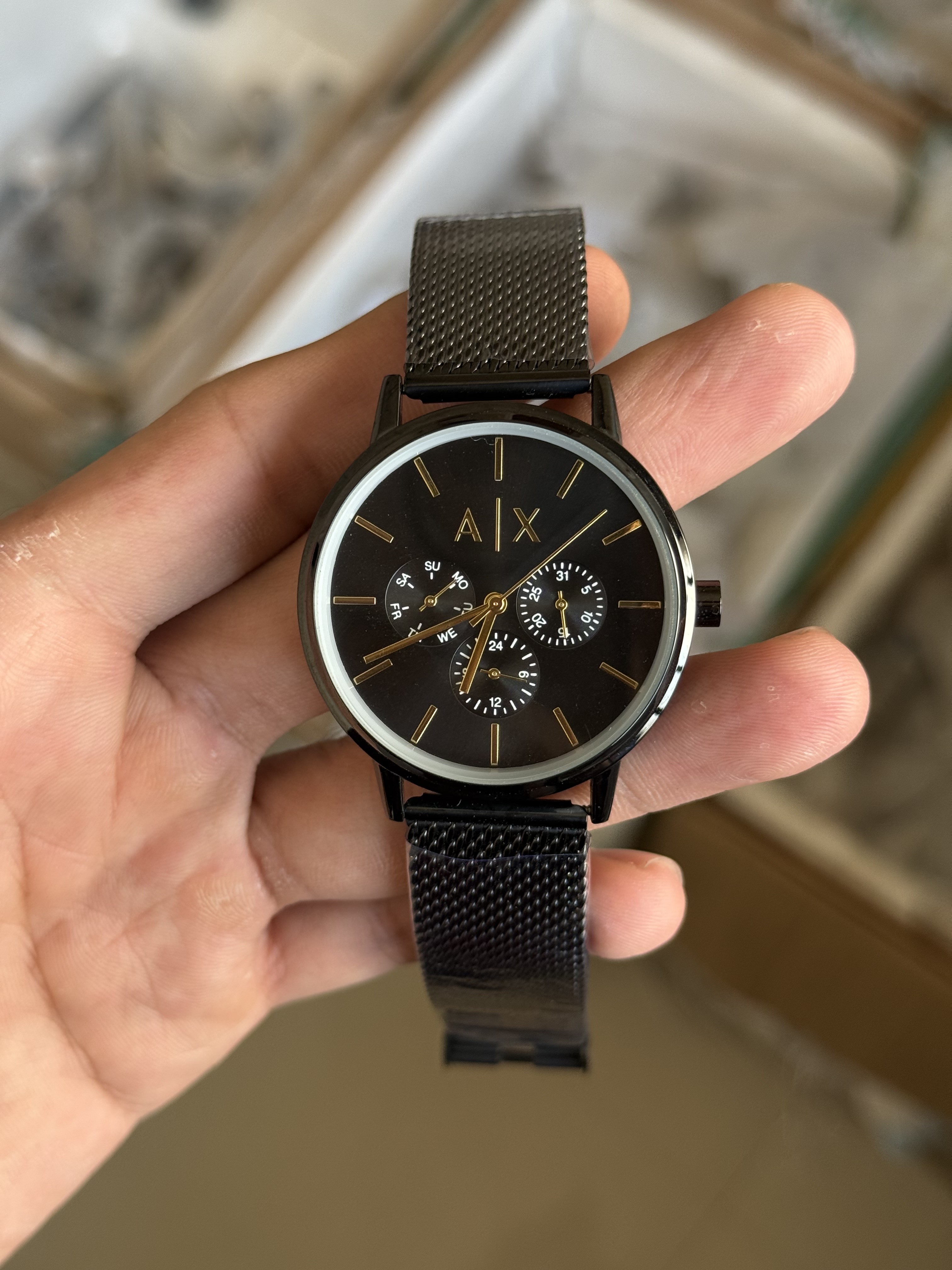 Arman_i Exchange Ax2714 Chronograph Gold