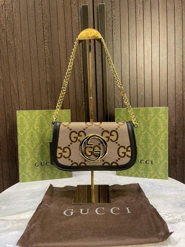 Gucc_I Blondie hand bag With folding box 288