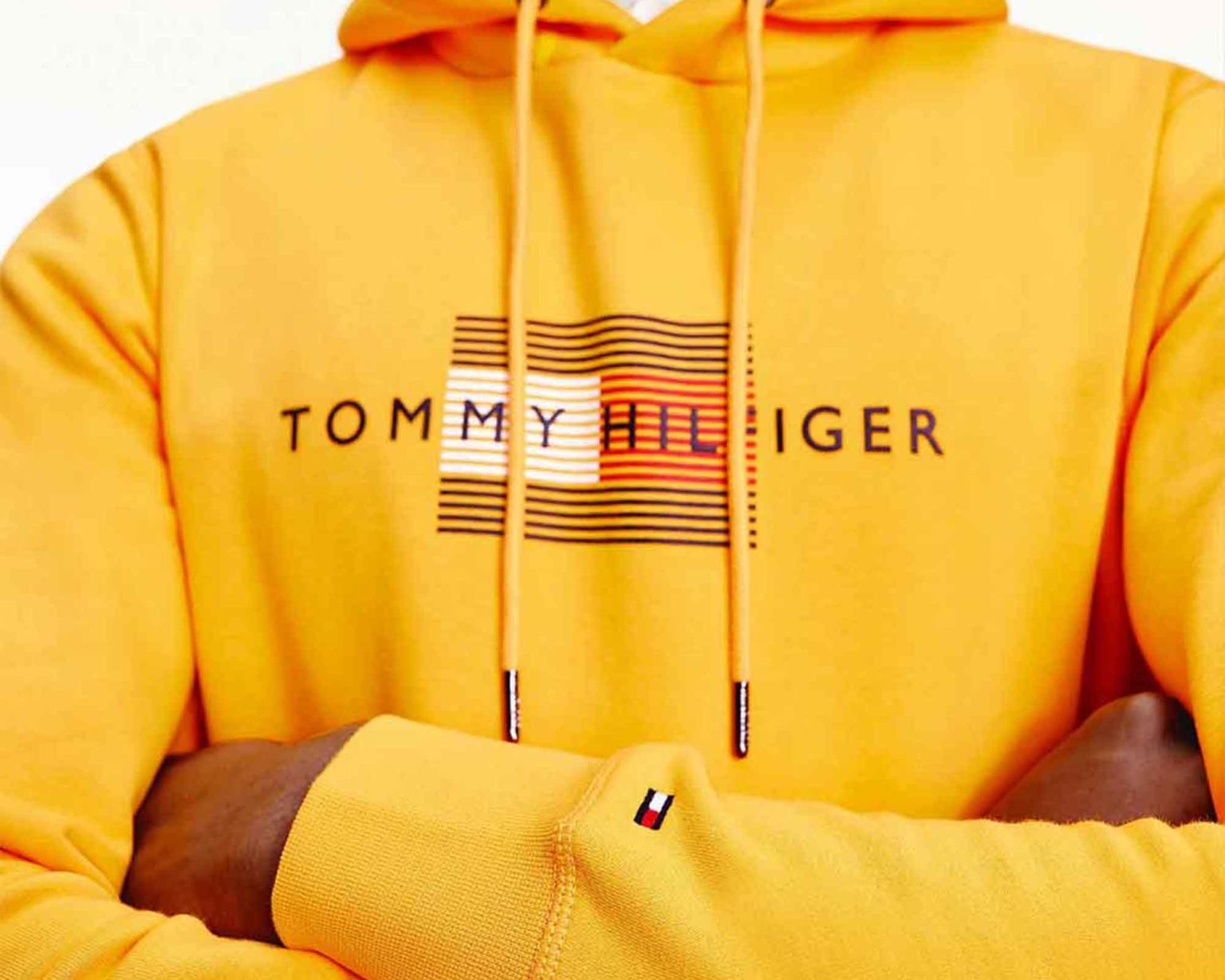 Tommy Hilfige r Yellow Hoodie Store article 