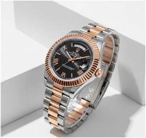 Role_x Oyster Perpetual Day Date 40 Battery 2Ton-Copper-Black