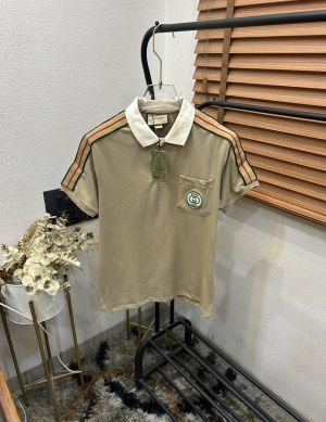 Gucc_i GG Pocket Printed Imported Very Premium Polo T-shirt (DN 533)