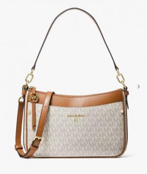 Michael_kors Jet Set charm pouchette Medium Crossbody Bag with box 367