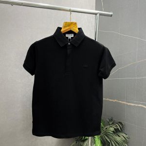 Lacost_e Black Premium Polo Tshirt 501