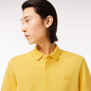 Lacost_e Yellow Premium Polo Tshirt 501