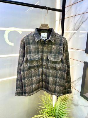 Zar a Imported Black Super Premium Shacket F3231-BL